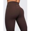 imageCRZ YOGA Womens Butterluxe High Waisted Yoga Leggings 25quot  Double Seamed Buttery Soft Comfy Athletic Gym Workout PantsHot Fudge Brown