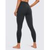 imageCRZ YOGA Womens Butterluxe High Waisted Yoga Leggings 25quot  Double Seamed Buttery Soft Comfy Athletic Gym Workout PantsMelanite