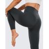 imageCRZ YOGA Womens Butterluxe High Waisted Yoga Leggings 25quot  Double Seamed Buttery Soft Comfy Athletic Gym Workout PantsMelanite