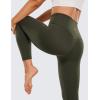 imageCRZ YOGA Womens Butterluxe High Waisted Yoga Leggings 25quot  Double Seamed Buttery Soft Comfy Athletic Gym Workout PantsOlive Green