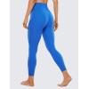 imageCRZ YOGA Womens Butterluxe High Waisted Yoga Leggings 25quot  Double Seamed Buttery Soft Comfy Athletic Gym Workout PantsSparkle Blue