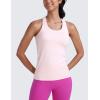 imageCRZ YOGA Womens Butterluxe Yoga Workout Tank Tops Racerback Sleeveless Camisole Athletic Gym ShirtsStrawberry Pink