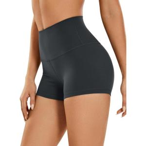 imageCRZ YOGA Womens Butterluxe High Waisted Biker Shorts 25 Inches  Yoga Workout Spandex Running Volleyball BootyMelanite