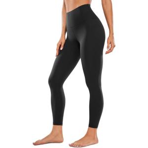 imageCRZ YOGA Womens Butterluxe High Waisted Yoga Leggings 25quot  Double Seamed Buttery Soft Comfy Athletic Gym Workout PantsBlack