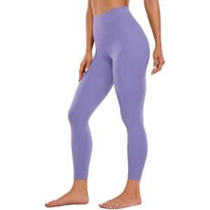 imageCRZ YOGA Womens Butterluxe High Waisted Yoga Leggings 25quot  Double Seamed Buttery Soft Comfy Athletic Gym Workout PantsDark Lavender Purple