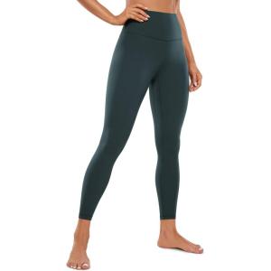 imageCRZ YOGA Womens Butterluxe High Waisted Yoga Leggings 25quot  Double Seamed Buttery Soft Comfy Athletic Gym Workout PantsForest Dark Green