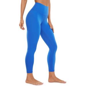 imageCRZ YOGA Womens Butterluxe High Waisted Yoga Leggings 25quot  Double Seamed Buttery Soft Comfy Athletic Gym Workout PantsSparkle Blue