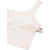 imageCRZ YOGA Butterluxe One Strap Longline Sports Bra for Women  Asymmetrical Yoga Crop Padded Workout TanksMilky White