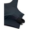 imageCRZ YOGA Butterluxe Womens One Shoulder Sports Bra  Sleeveless One Strap Low Impact Asymmetrical Workout Yoga TopsTrue Navy