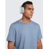 imageCRZ YOGA Cloud Jersey Mens Midweight Soft Short Sleeve Basic Casual Shirt Breathable Lounge Athletic TShirtsSlate Blue