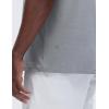 imageCRZ YOGA Mens CottonBlend Short Sleeve Tee Tops Moisture Wicking Workout Athletic Casual Lightweight Soft Basic TShirtSilver Gray