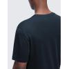 imageCRZ YOGA Mens CottonBlend Short Sleeve Tee Tops Moisture Wicking Workout Athletic Casual Lightweight Soft Basic TShirtTrue Navy