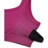 imageCRZ YOGA Ribbed Sports Bras for Women  U Back Wireless Medium Impact Padded Yoga Workout CamiMagenta Purple