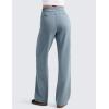 imageCRZ YOGA SoftAura Wide Leg Sweatpants Women 29quot31quot Modal High Waisted Lounge Travel Casual Sweat Pants with PocketsBelgian Blue