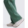 imageCRZ YOGA SoftAura Wide Leg Sweatpants Women 29quot31quot Modal High Waisted Lounge Travel Casual Sweat Pants with PocketsDark Forest Green