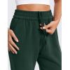 imageCRZ YOGA SoftAura Wide Leg Sweatpants Women 29quot31quot Modal High Waisted Lounge Travel Casual Sweat Pants with PocketsLegend Green