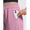 imageCRZ YOGA SoftAura Wide Leg Sweatpants Women 29quot31quot Modal High Waisted Lounge Travel Casual Sweat Pants with PocketsVelvet Dust