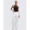 imageCRZ YOGA Softembrace High Neck Casual Tops for Women Soft Double Lined Sleeveless Shirts Basic Summer Going Out TanksBlack