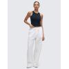 imageCRZ YOGA Softembrace High Neck Casual Tops for Women Soft Double Lined Sleeveless Shirts Basic Summer Going Out TanksTrue Navy