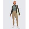 imageCRZ YOGA Womens Butterluxe Mock Turtleneck Long Sleeves Crop Tops Slim Fit Workout Casual TShirt Base Layer Fall ShirtsGrey Sage