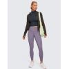 imageCRZ YOGA Womens Butterluxe Mock Turtleneck Long Sleeves Crop Tops Slim Fit Workout Casual TShirt Base Layer Fall ShirtsTrue Navy