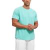 imageCRZ YOGA Mens Lightweight Athletic TShirts Moisture Wicking Running Workout Shirt Short Sleeve Gym TopsTropical Mint Green