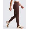 imageCRZ YOGA Girls Butterluxe Full Length Athletic Leggings  Kids High Waist Lounge Pants Active Dance Running Yoga TightsTaupe