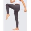 imageCRZ YOGA Girls Butterluxe Full Length Athletic Leggings  Kids High Waist Lounge Pants Active Dance Running Yoga TightsTornado Grey
