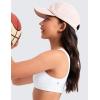imageCRZ YOGA Girls Butterluxe Training Sports Bra  Scoop Neck U Back for Teens Kids Yoga Dance Crop TopWhite