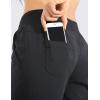 imageCRZ YOGA Womens Lightweight Workout Joggers 275quot  Travel Casual Outdoor Running Athletic Track Hiking Pants with PocketsBlack