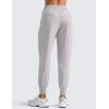 imageCRZ YOGA Womens Lightweight Workout Joggers 275quot  Travel Casual Outdoor Running Athletic Track Hiking Pants with PocketsDark Chrome