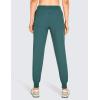 imageCRZ YOGA Womens Lightweight Workout Joggers 275quot  Travel Casual Outdoor Running Athletic Track Hiking Pants with PocketsMoss Green