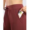 imageCRZ YOGA Womens Lightweight Workout Joggers 275quot  Travel Casual Outdoor Running Athletic Track Hiking Pants with PocketsSavannah