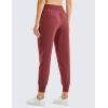 imageCRZ YOGA Womens Lightweight Workout Joggers 275quot  Travel Casual Outdoor Running Athletic Track Hiking Pants with PocketsSavannah