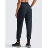 imageCRZ YOGA Womens Lightweight Workout Joggers 275quot  Travel Casual Outdoor Running Athletic Track Hiking Pants with PocketsTrue Navy