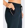 imageCRZ YOGA Womens Lightweight Workout Joggers 275quot  Travel Casual Outdoor Running Athletic Track Hiking Pants with PocketsTrue Navy
