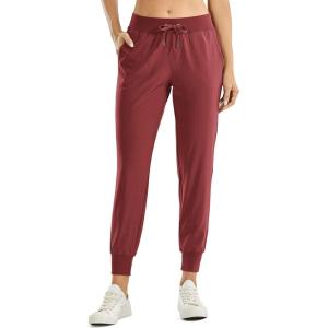 imageCRZ YOGA Womens Lightweight Workout Joggers 275quot  Travel Casual Outdoor Running Athletic Track Hiking Pants with PocketsSavannah