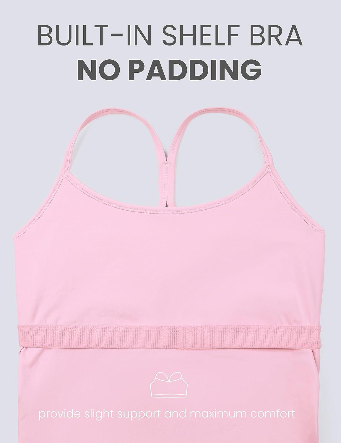 imageCRZ YOGA Butterluxe Y Back Maternity Tank Tops for Women Ruched Pregnancy Basic Camisole Sleeveless Athletic Yoga ShirtsPink Peony