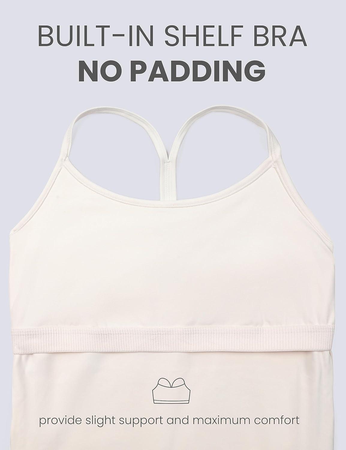 imageCRZ YOGA Butterluxe Y Back Maternity Tank Tops for Women Ruched Pregnancy Basic Camisole Sleeveless Athletic Yoga ShirtsWhite Apricot