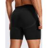 imageCRZ YOGA Mens Seamless 5quot Boxer Briefs Breathable Sports Underwear 3PackBlack