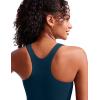 imageCRZ YOGA Racerback Tankini Tops for Women High Neck Modest Bathing Swim Suits Sporty Tank Only No BottomInsignia Blue