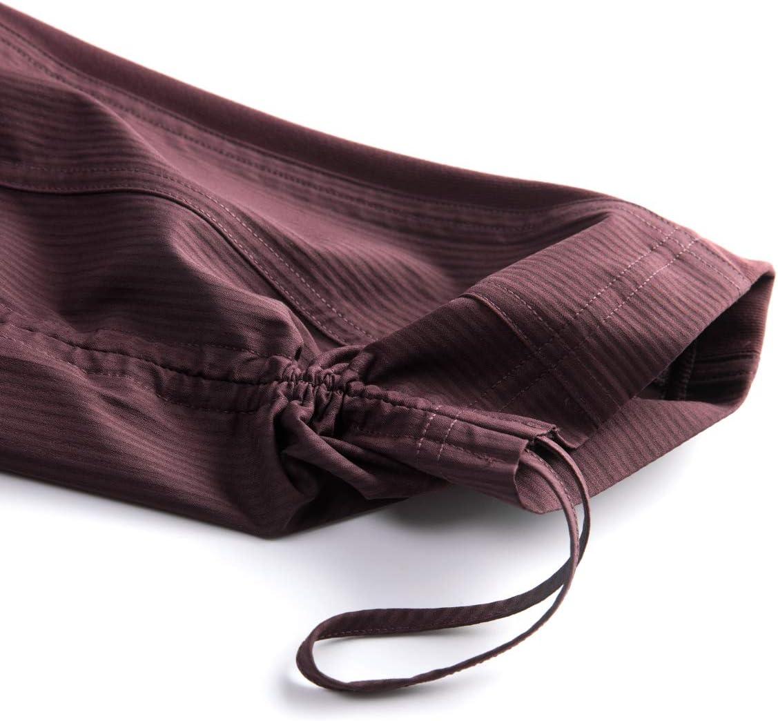 imageCRZ YOGA Womens Casual 78 Pants 25quot Lightweight Workout Outdoor Athletic Track Travel Lounge Joggers PocketsDark Russet
