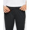 imageCRZ YOGA 4Way Stretch Full Length Golf Pants for Women Tall 31quot  Travel Sweatpants Workout Trousers with PocketsBlack