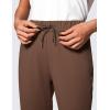 imageCRZ YOGA 4Way Stretch Full Length Golf Pants for Women Tall 31quot  Travel Sweatpants Workout Trousers with PocketsCoffee Brown