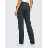 imageCRZ YOGA 4Way Stretch Full Length Golf Pants for Women Tall 31quot  Travel Sweatpants Workout Trousers with PocketsMelanite