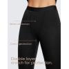 imageCRZ YOGA Soft Thermal Underwear Sets for Women Lightweight Long Johns Base Layer Pajamas Warm Top BottomBlack