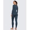 imageCRZ YOGA Soft Thermal Underwear Sets for Women Lightweight Long Johns Base Layer Pajamas Warm Top BottomStelindigo