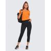 imageCRZ YOGA Womens Casual 78 Pants 25quot Lightweight Workout Outdoor Athletic Track Travel Lounge Joggers PocketsBlack