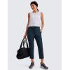 imageCRZ YOGA Womens Casual 78 Pants 25quot Lightweight Workout Outdoor Athletic Track Travel Lounge Joggers PocketsInk Blue