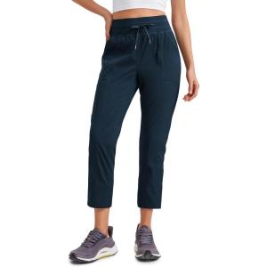 imageCRZ YOGA Womens Casual 78 Pants 25quot Lightweight Workout Outdoor Athletic Track Travel Lounge Joggers PocketsInk Blue